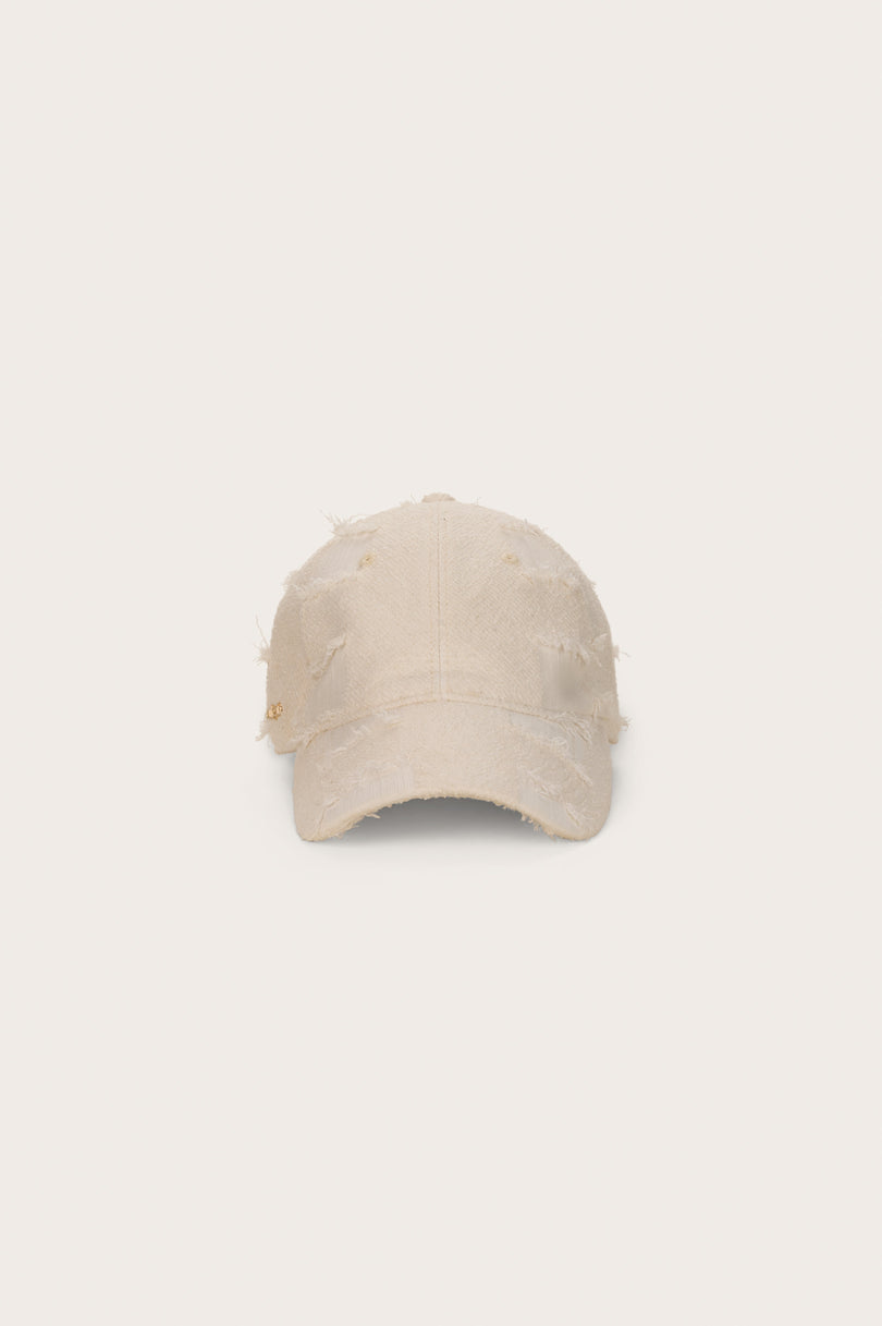 CULT GAIA FRANKIE HAT IN OFF WHITE