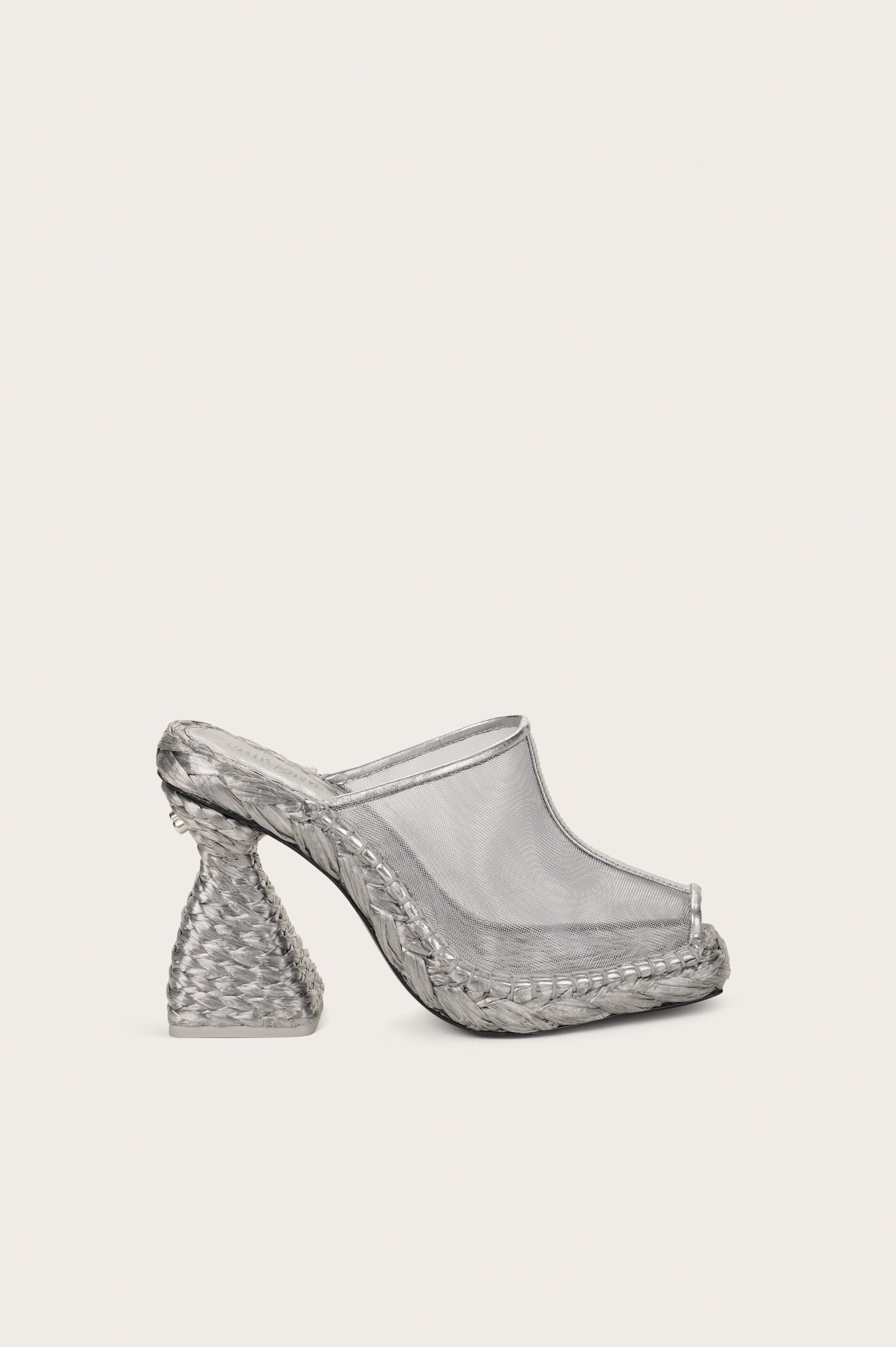 CULT GAIA LYNX SANDAL IN SILVER