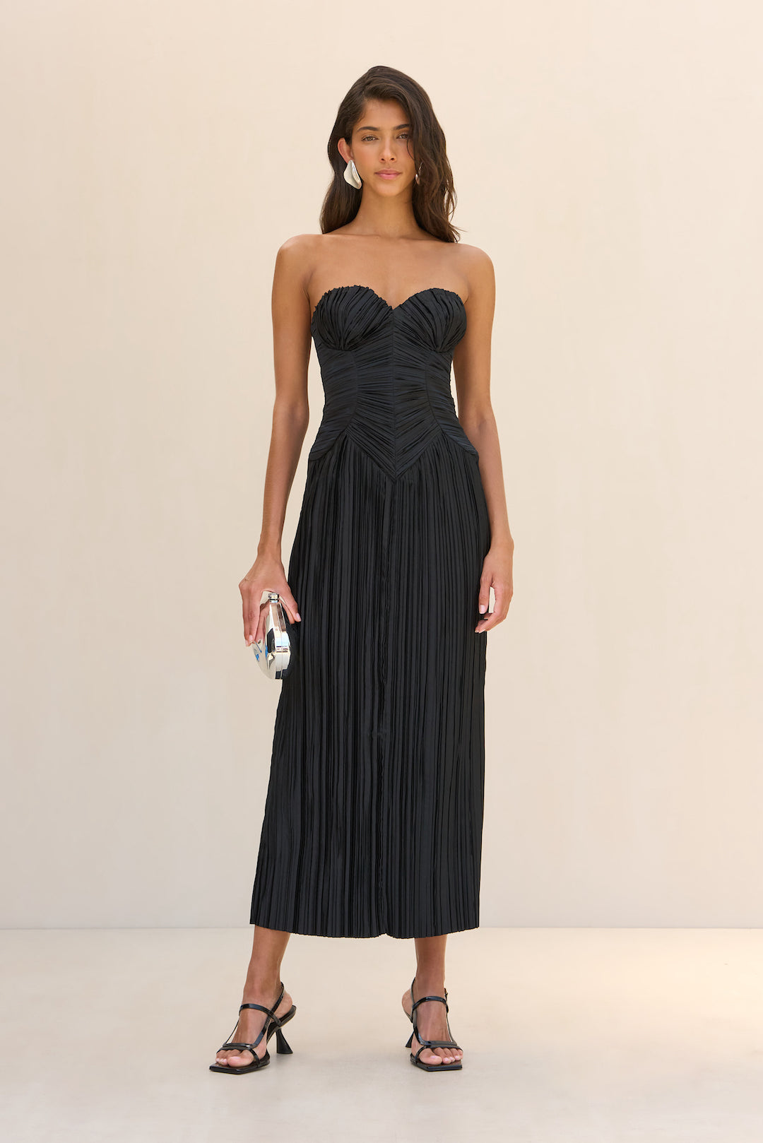 CULT GAIA ASHIKA GOWN IN BLACK