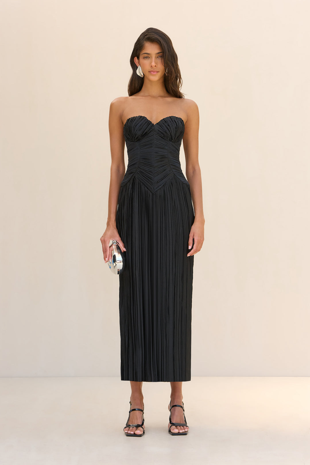 CULT GAIA ASHIKA GOWN IN BLACK