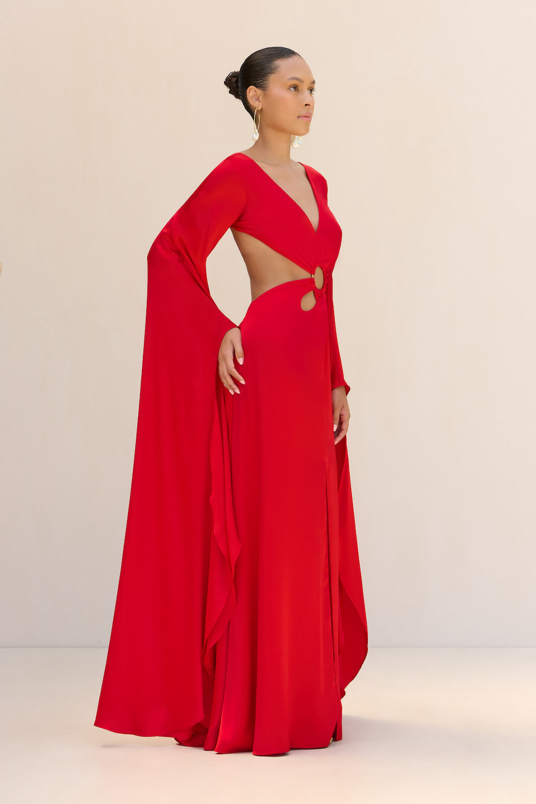 CULT GAIA JASMIN GOWN IN GHERMEZ