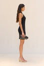 CULT GAIA KENDALL KNIT DRESS IN BLACK