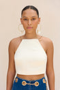 CULT GAIA HAILEY TOP IN OFF WHITE