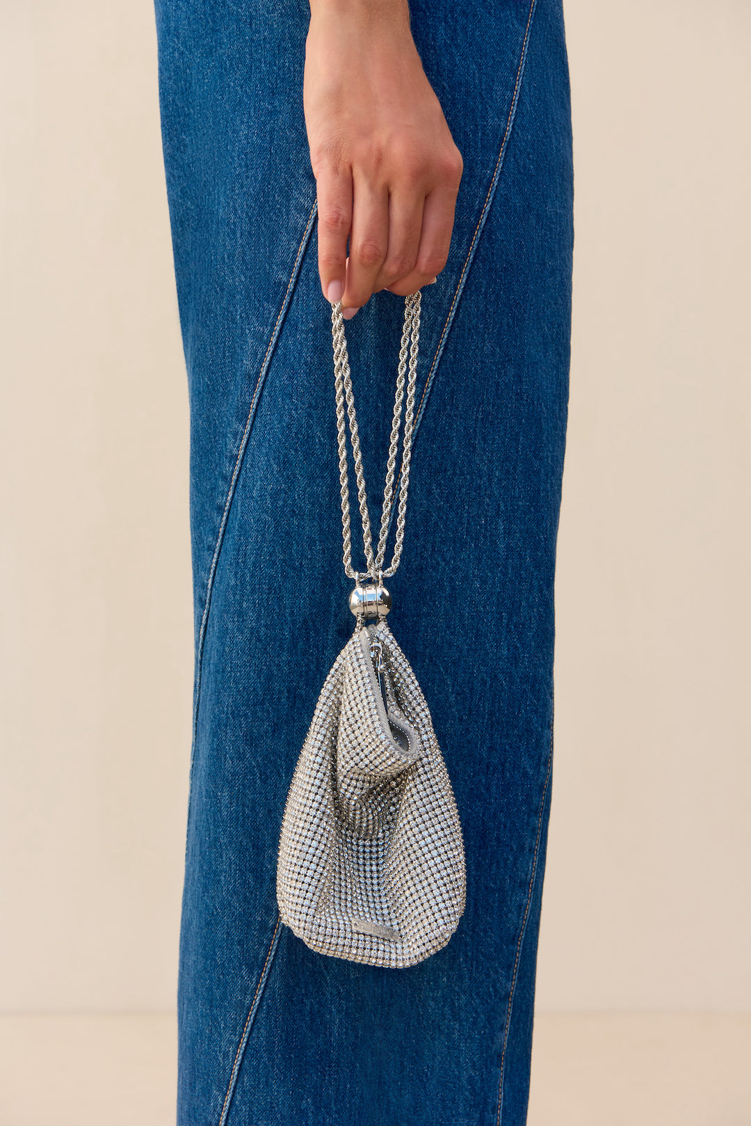 RUE WRISTLET BAG - CLEAR