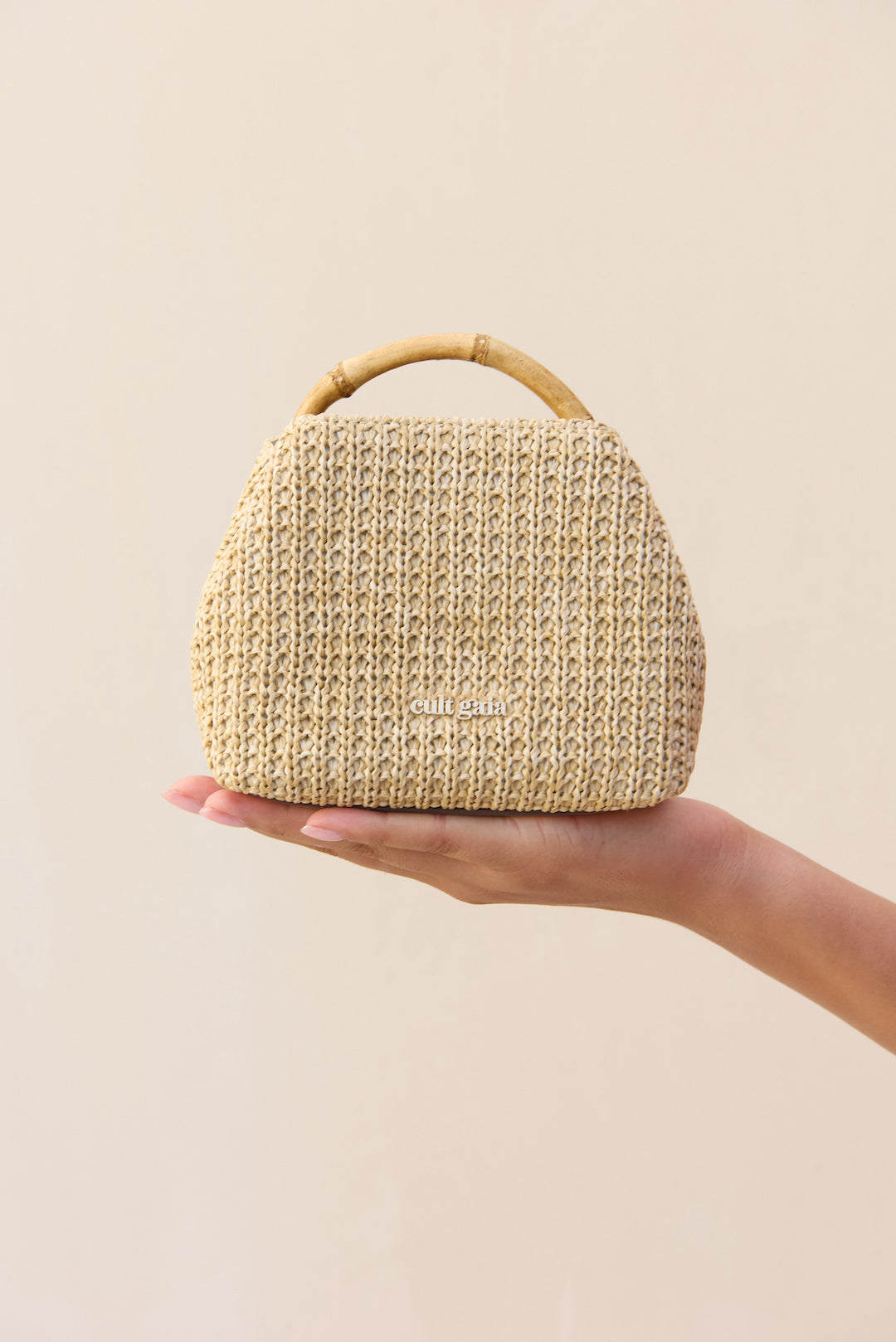 CULT GAIA SOLENE MINI CROSSBODY IN NATURAL