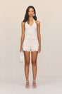 SHANI KNIT SHORT - CLOUD