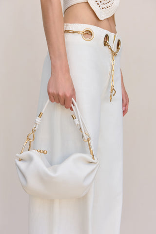 CINCH CROSSBODY BAG - ANTIQUE WHITE