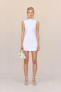 HARLOW KNIT DRESS - OFF WHITE