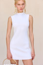 HARLOW KNIT DRESS - OFF WHITE