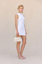 HARLOW KNIT DRESS - OFF WHITE
