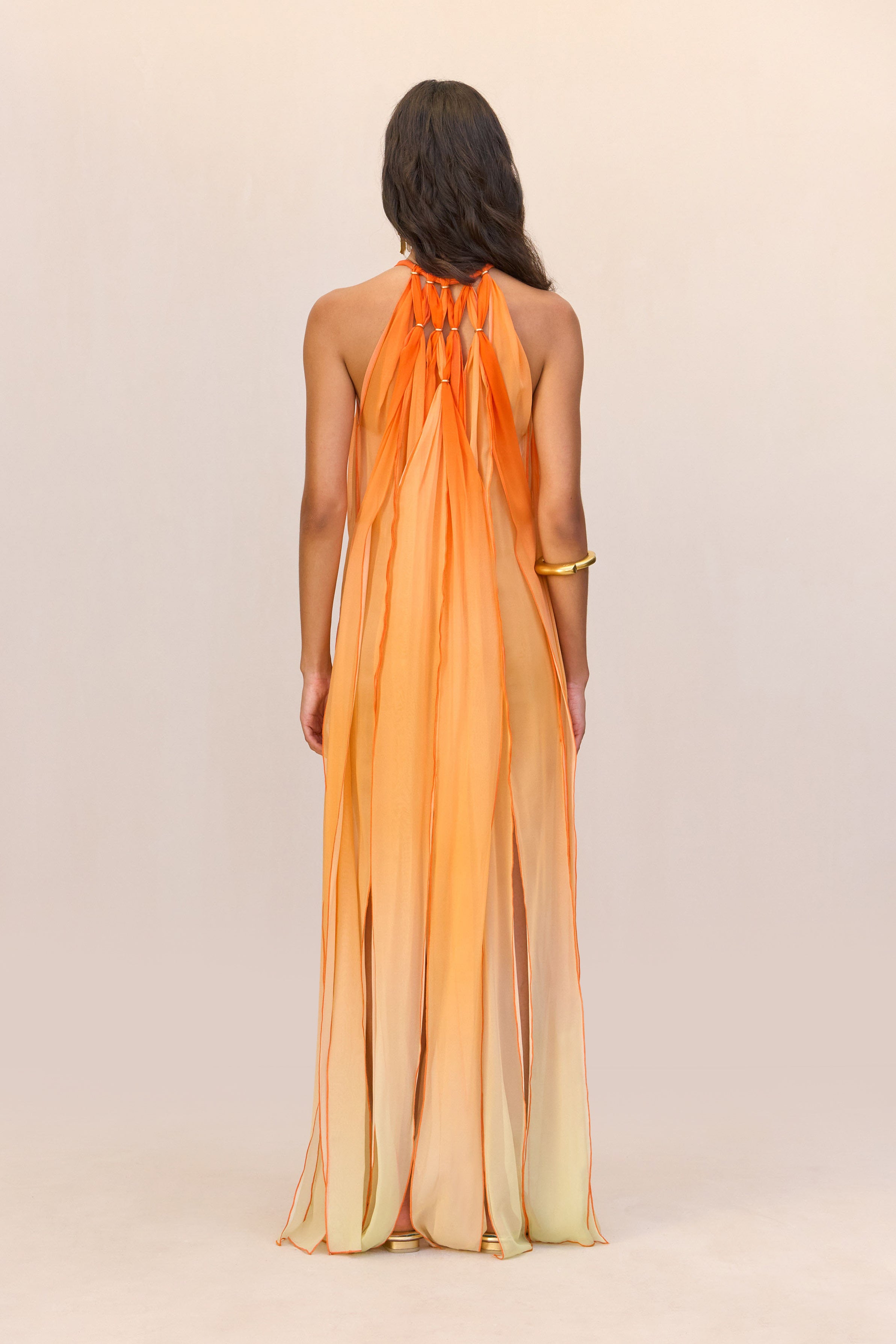 gaia tiered maxi dress Gaia Tiered Maxi Dress, Juniper Plus One Dress Hire