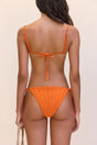 MINA BIKINI BOTTOM - PERSIMMON