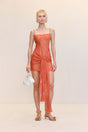 ETHAN KNIT DRESS - PERSIMMON