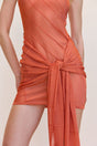 ETHAN KNIT DRESS - PERSIMMON