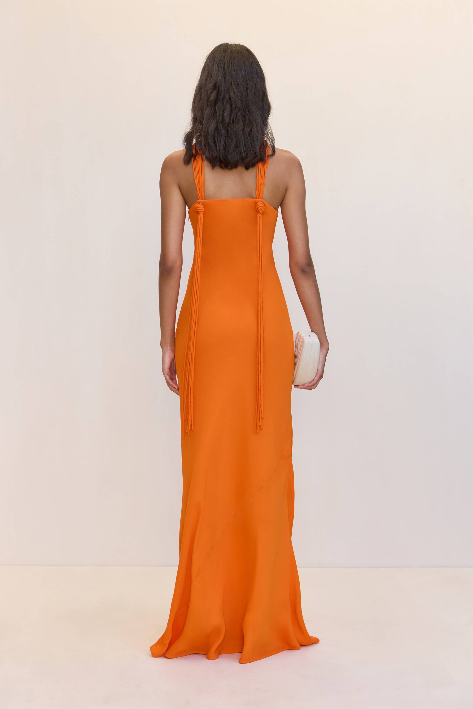 PHEOBE GOWN - PERSIMMON
