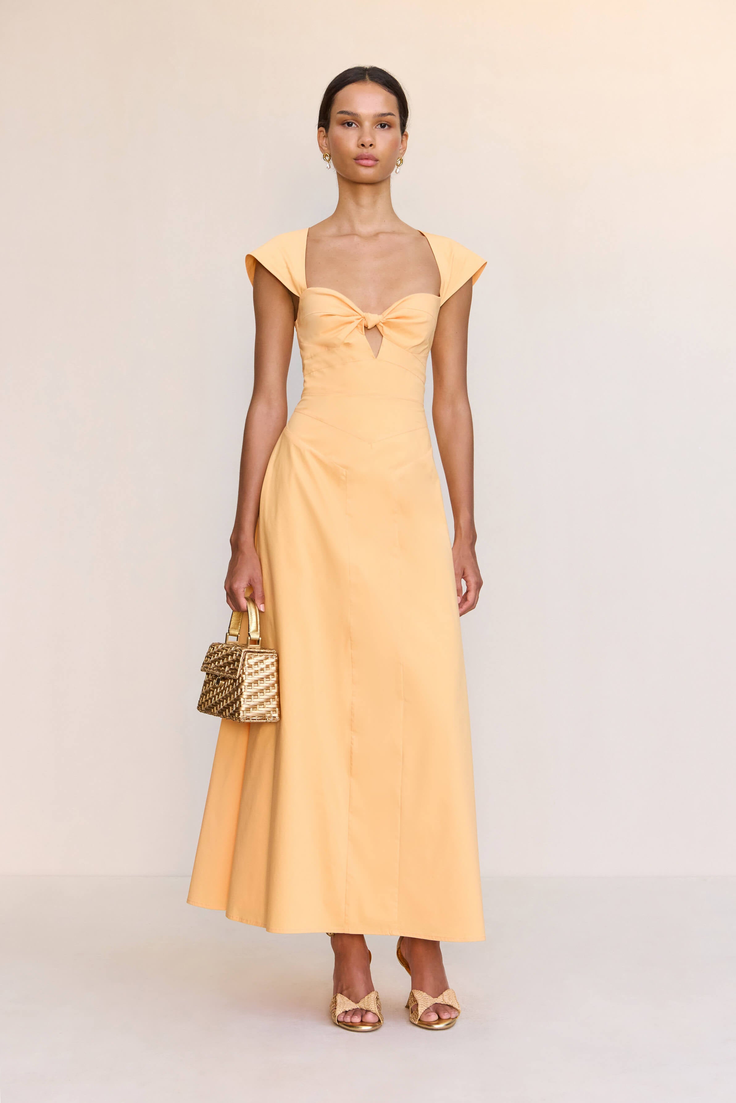 MAGNOLIA DRESS - KUMQUAT