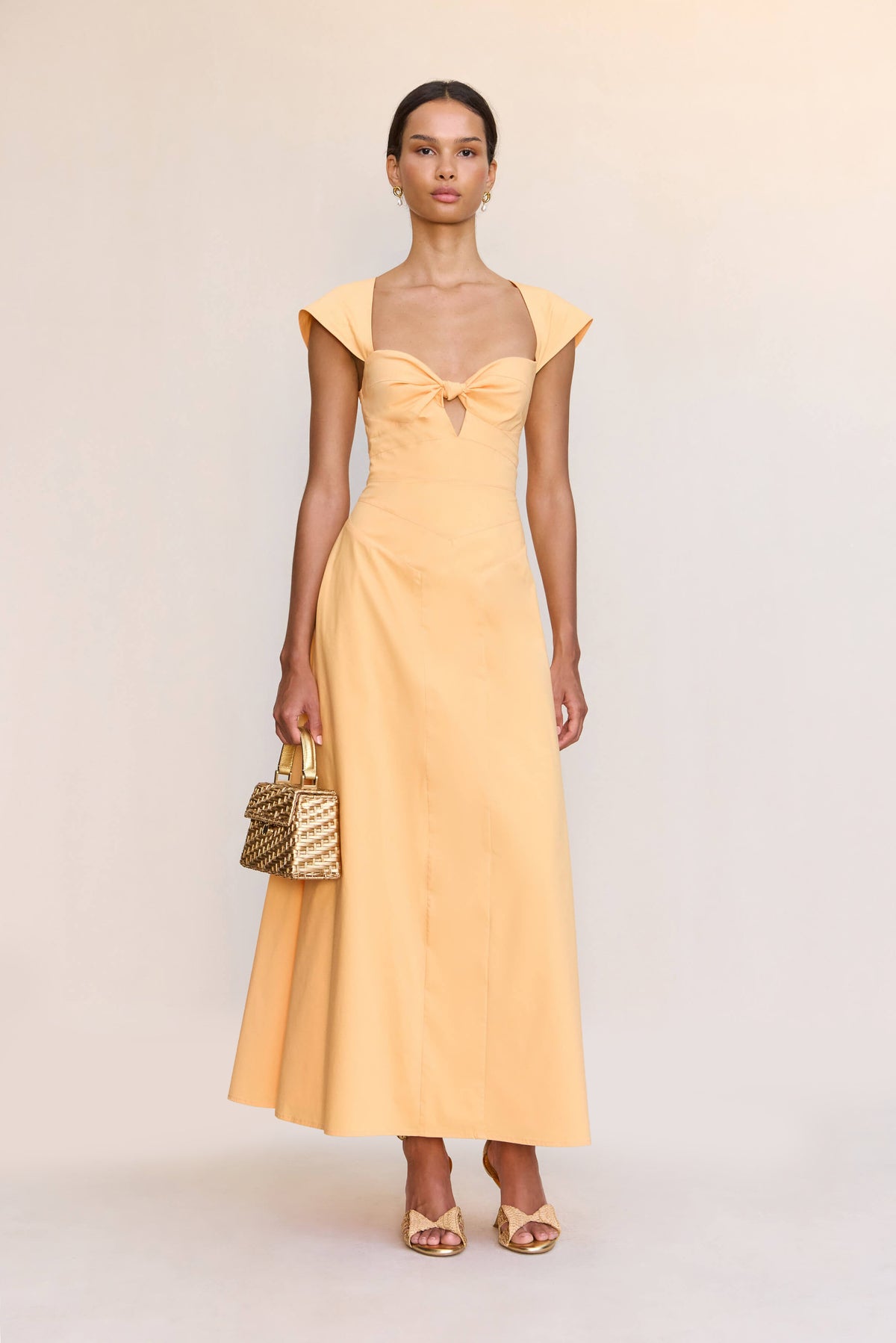 MAGNOLIA DRESS - KUMQUAT