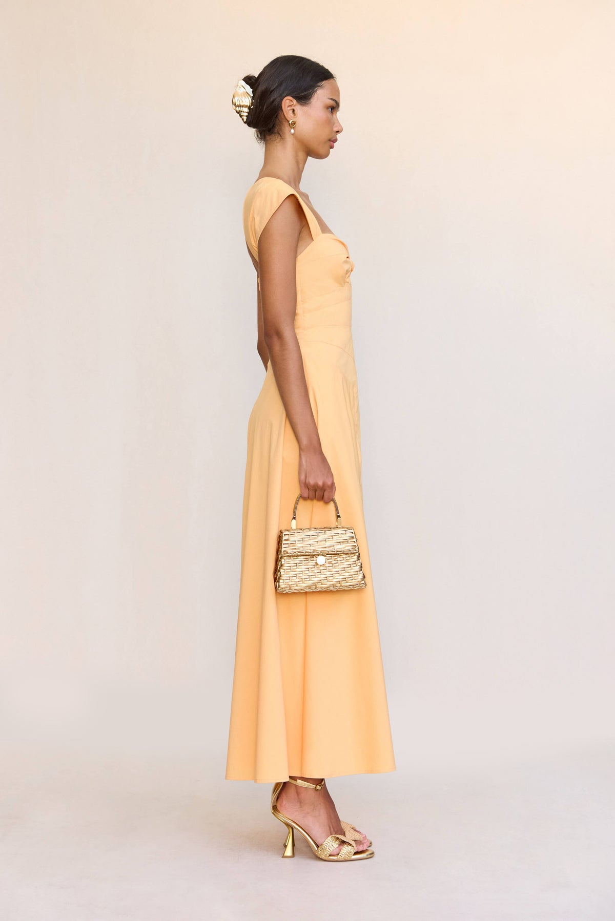 MAGNOLIA DRESS - KUMQUAT