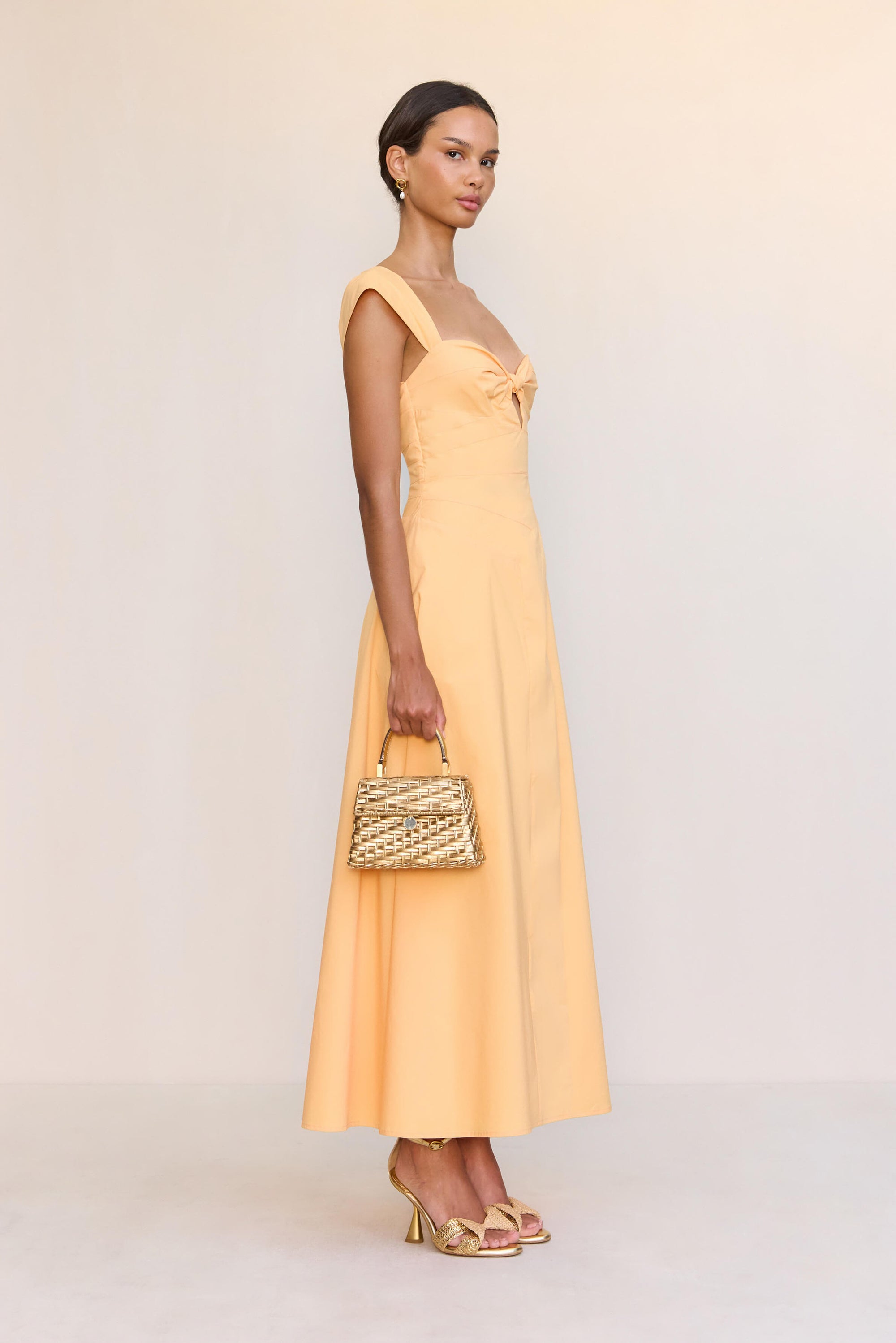 MAGNOLIA DRESS - KUMQUAT