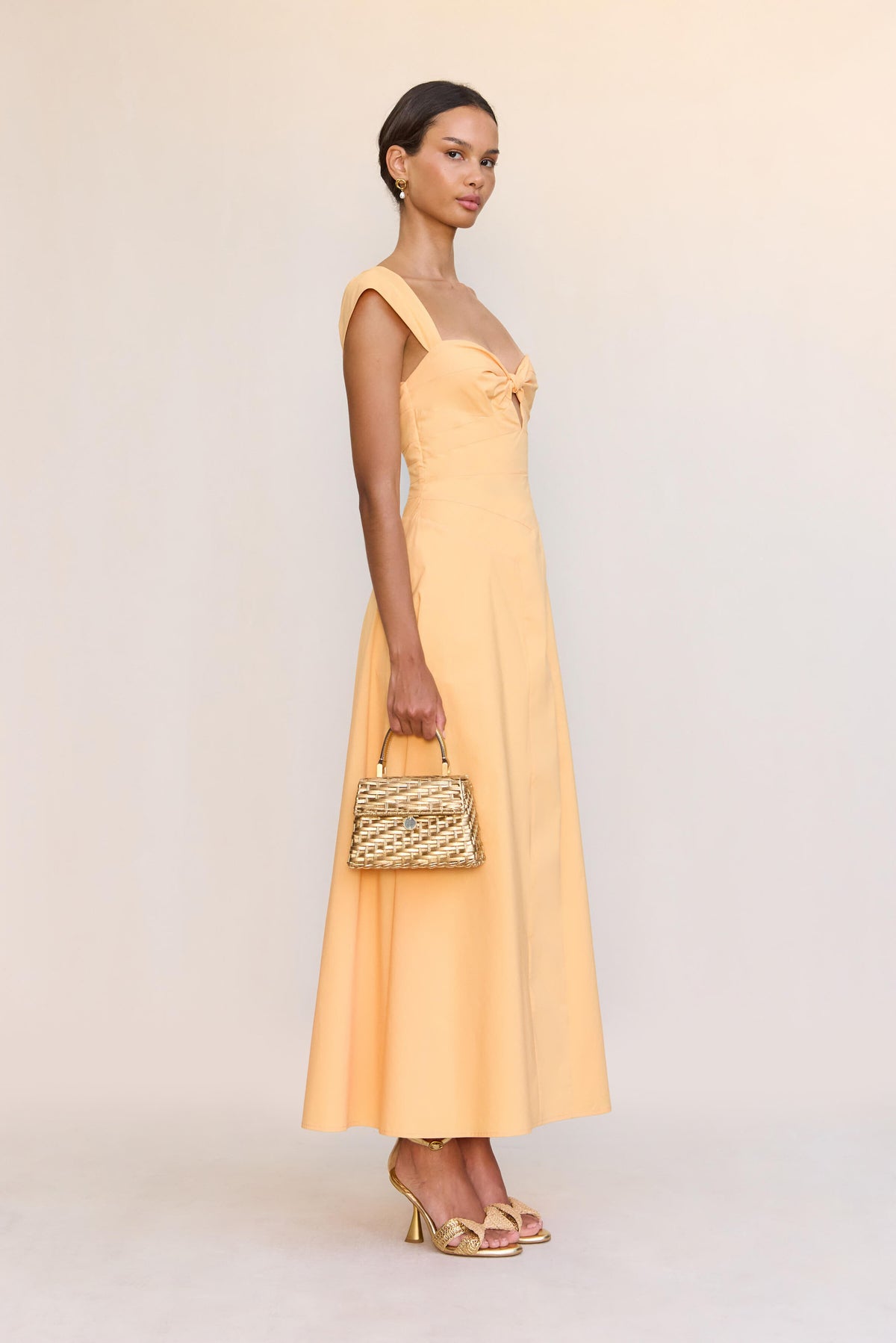 MAGNOLIA DRESS - KUMQUAT