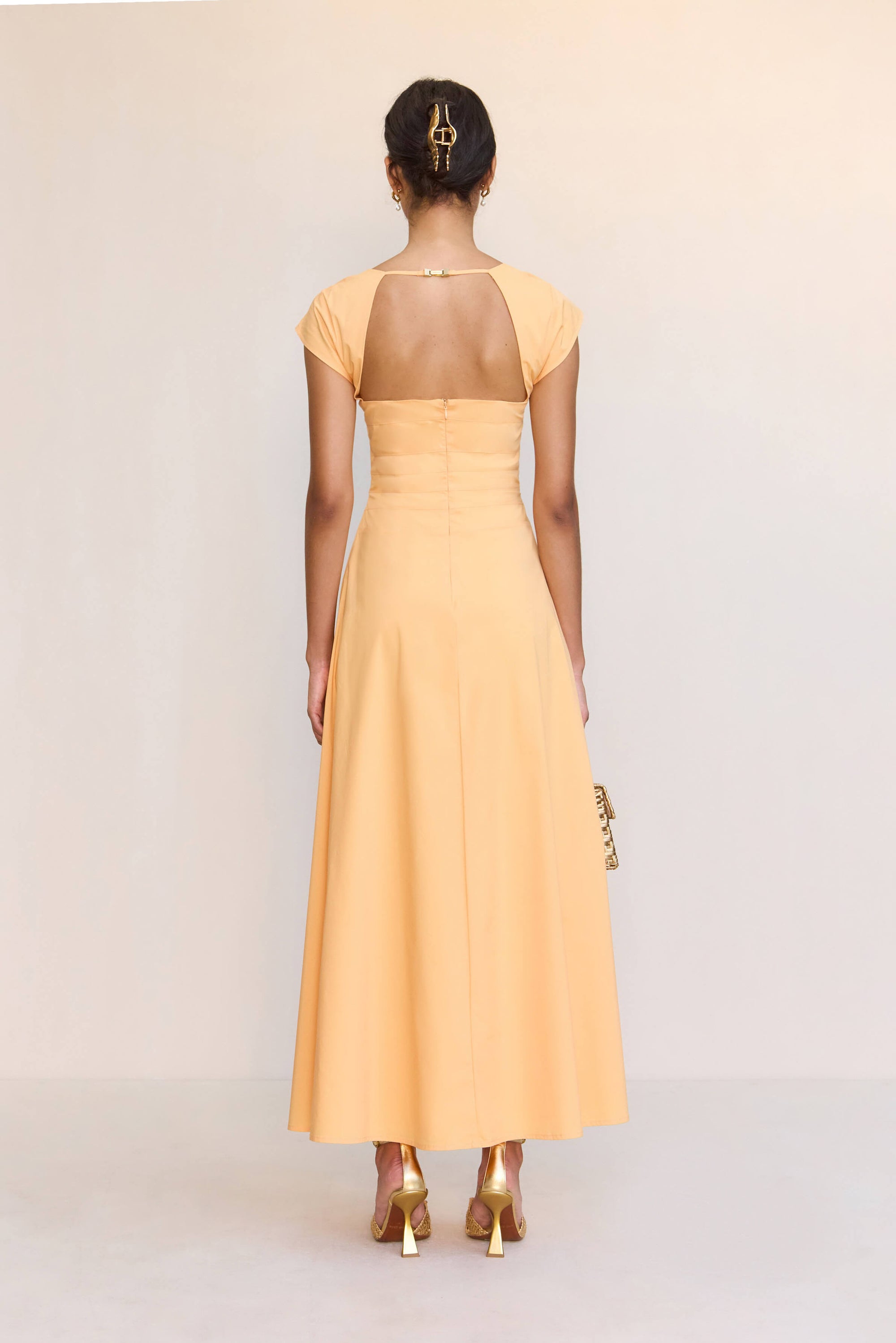 MAGNOLIA DRESS - KUMQUAT