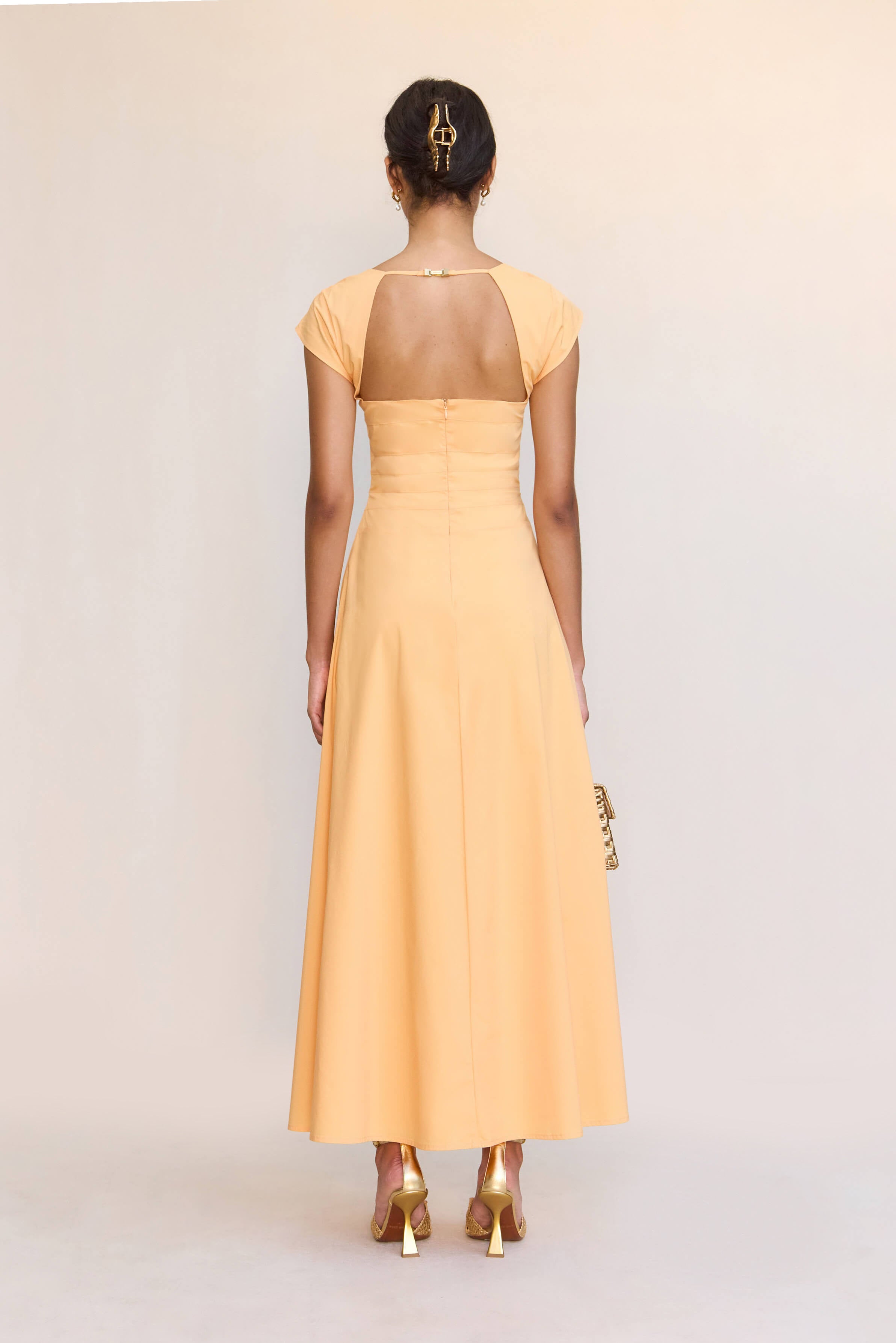 MAGNOLIA DRESS - KUMQUAT