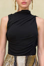 CHRISTIAN TOP - BLACK