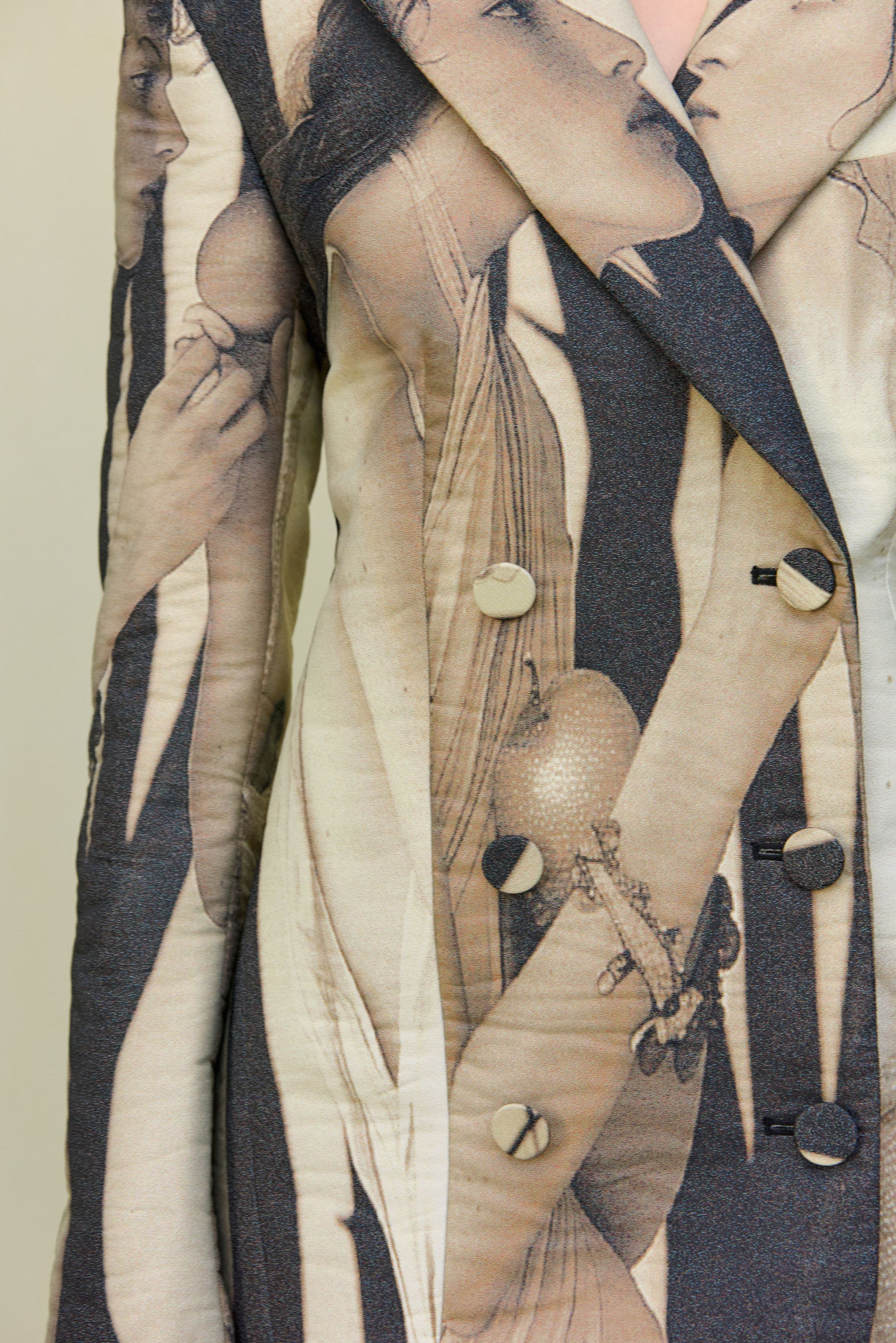 DANIELLA BLAZER DRESS - PORTRAIT MULTI