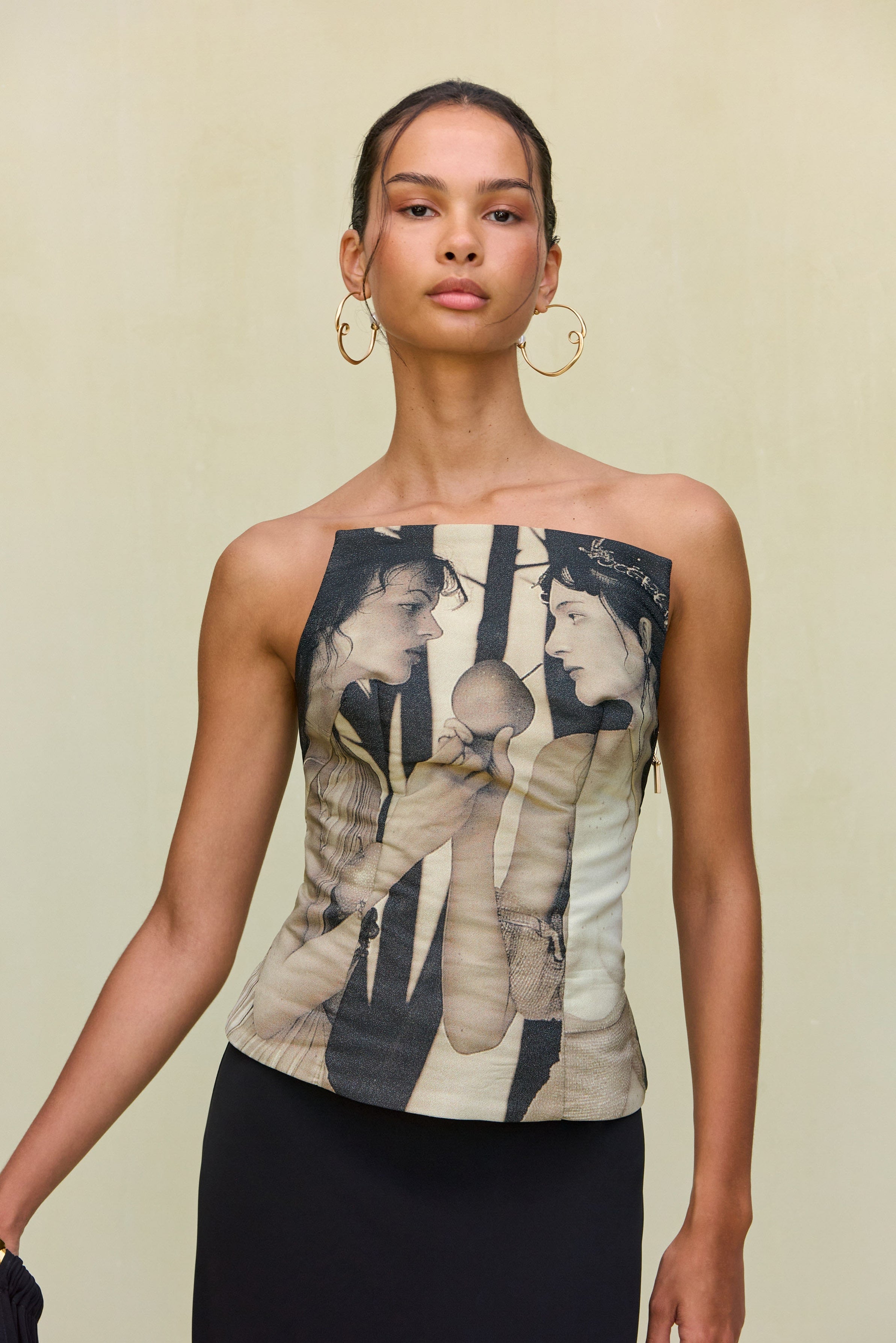 BRYCE TOP - PORTRAIT MULTI
