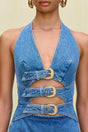 ANICE DRESS - STONE WASH
