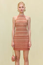 ERINA KNIT DRESS - CORALLO MULTI