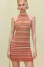 ERINA KNIT DRESS - CORALLO MULTI