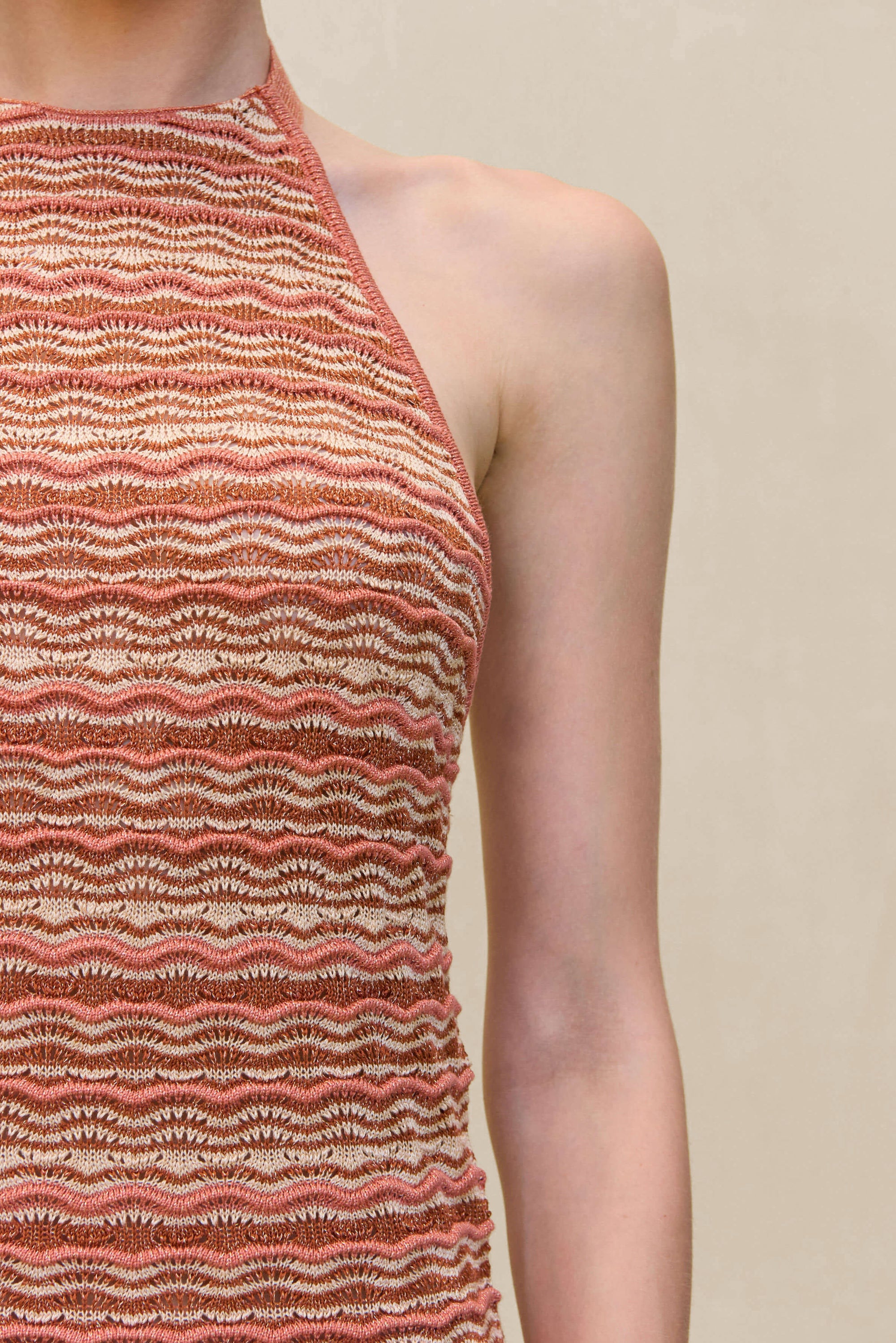 ERINA KNIT DRESS - CORALLO MULTI CULT GAIA ERINA KNIT DRESS - CORALLO MULTI CULT GAIA