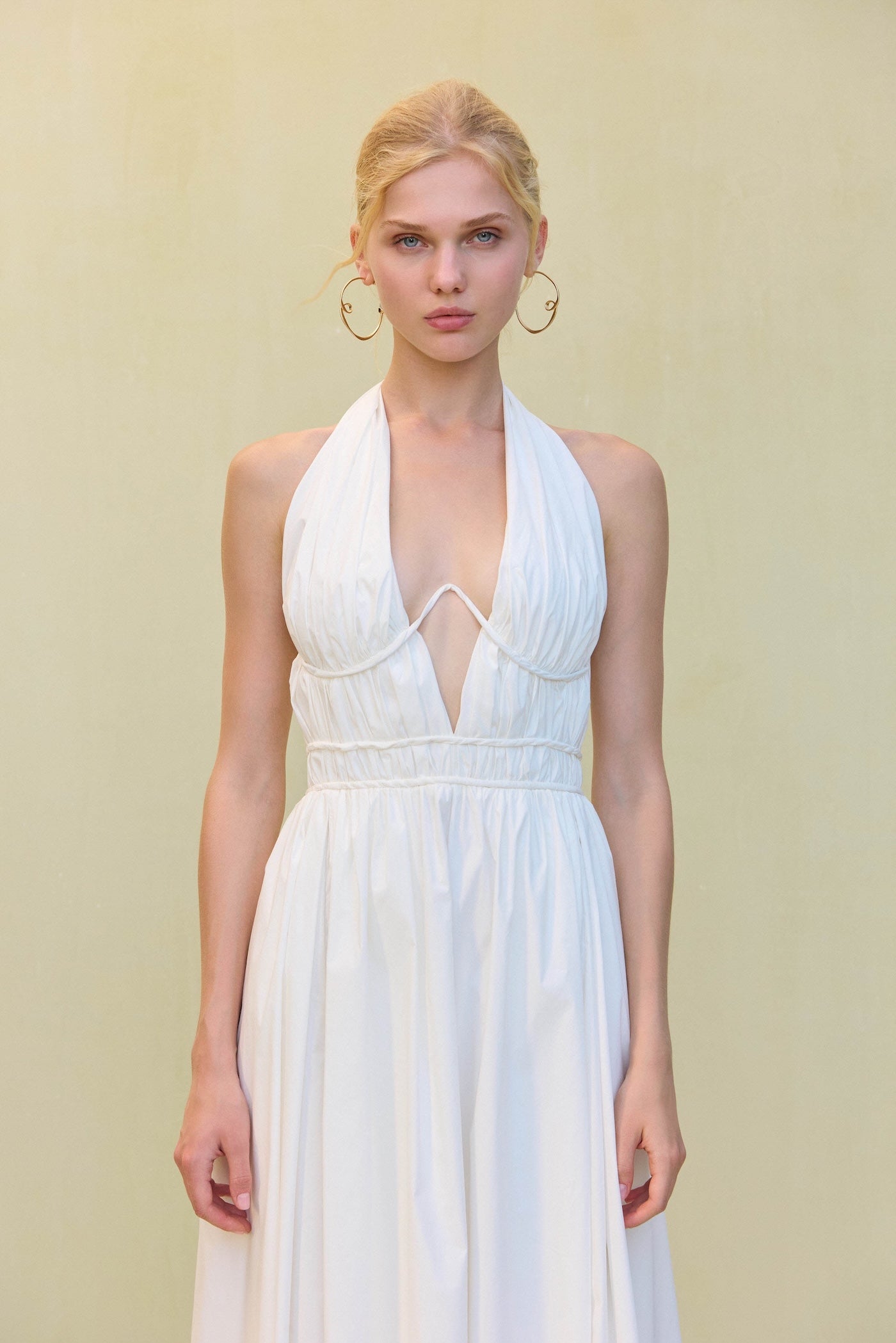DASIA DRESS - OPTIC WHITE