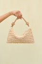 HERA NANO SHOULDER BAG - NATURAL WOOD BEAD MULTI