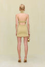 KAYLILAH KNIT DRESS - GOLD