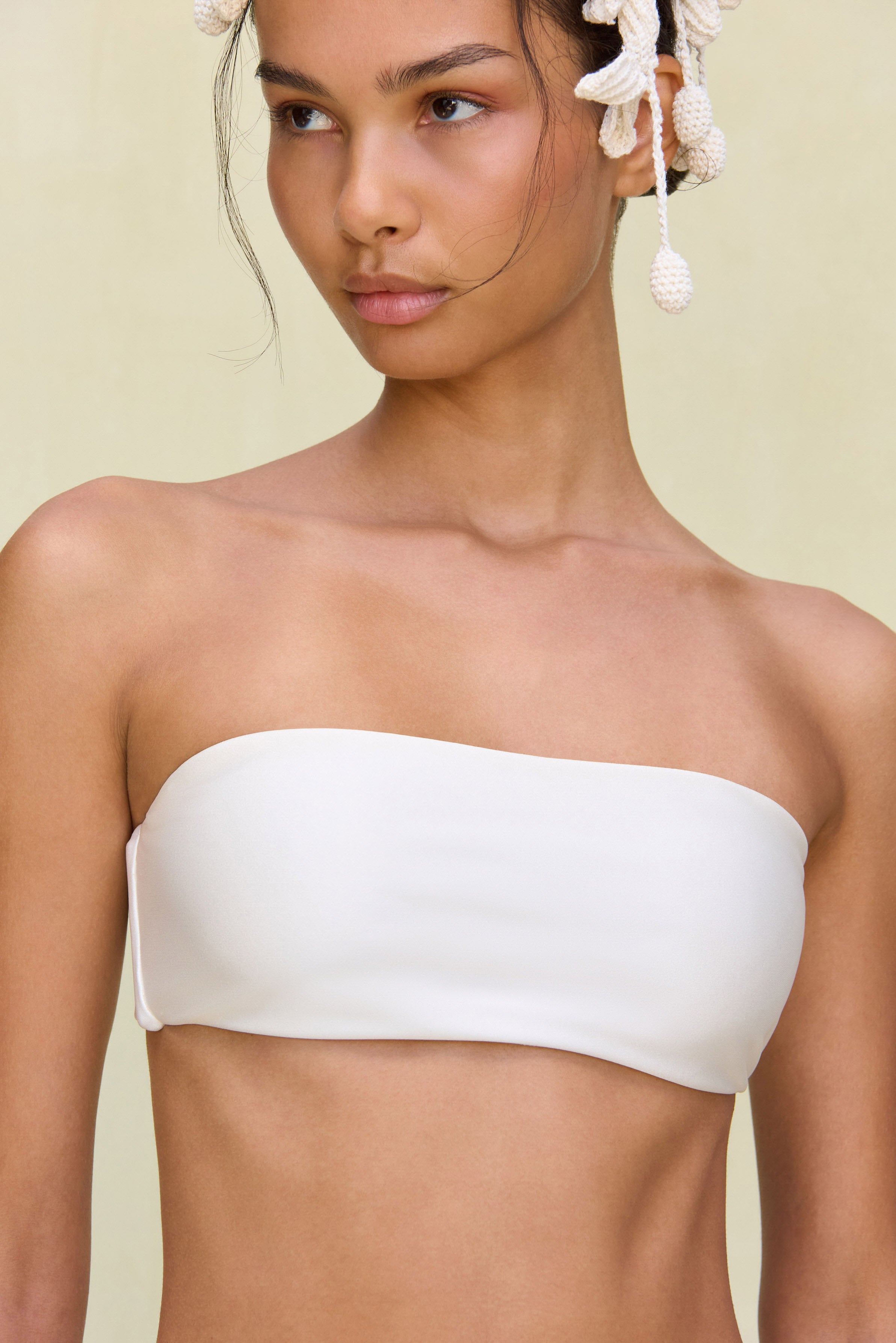 ESTRELLA BIKINI TOP - OFF WHITE