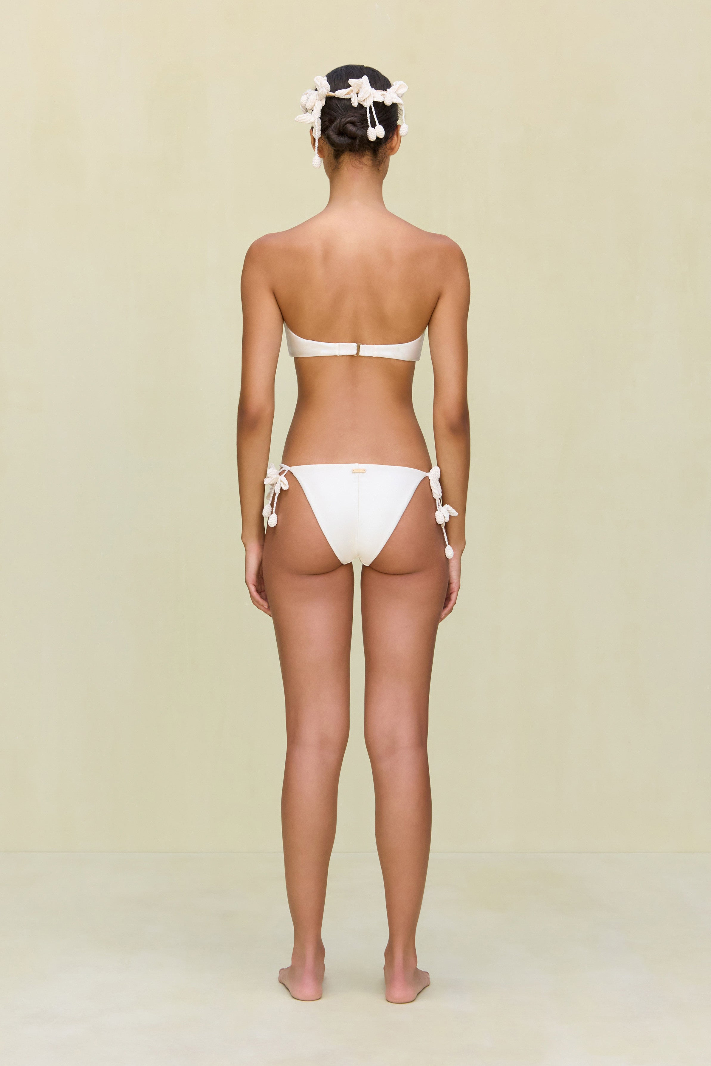 ESTRELLA BIKINI TOP - OFF WHITE
