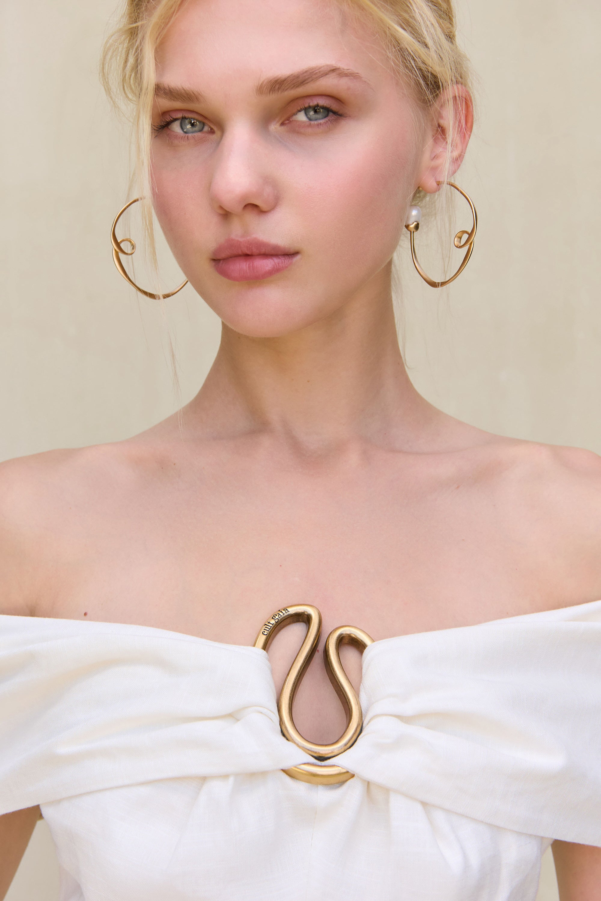 SAWYER DRESS - OFF WHITE