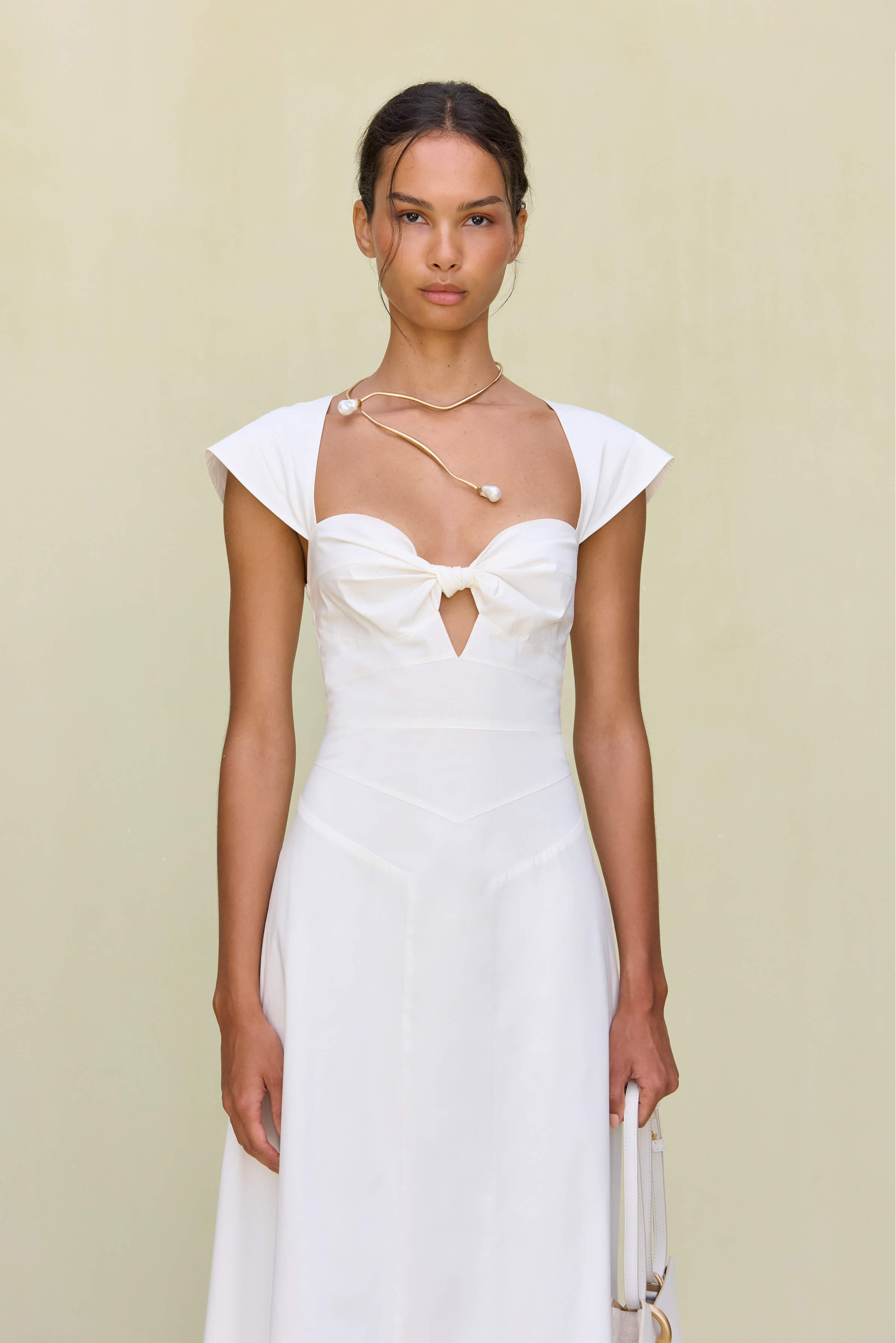 Cult Gaia Magnolia Cotton-Blend Maxi Dress Cult Gaia Magnolia Cotton-Blend Maxi Dress