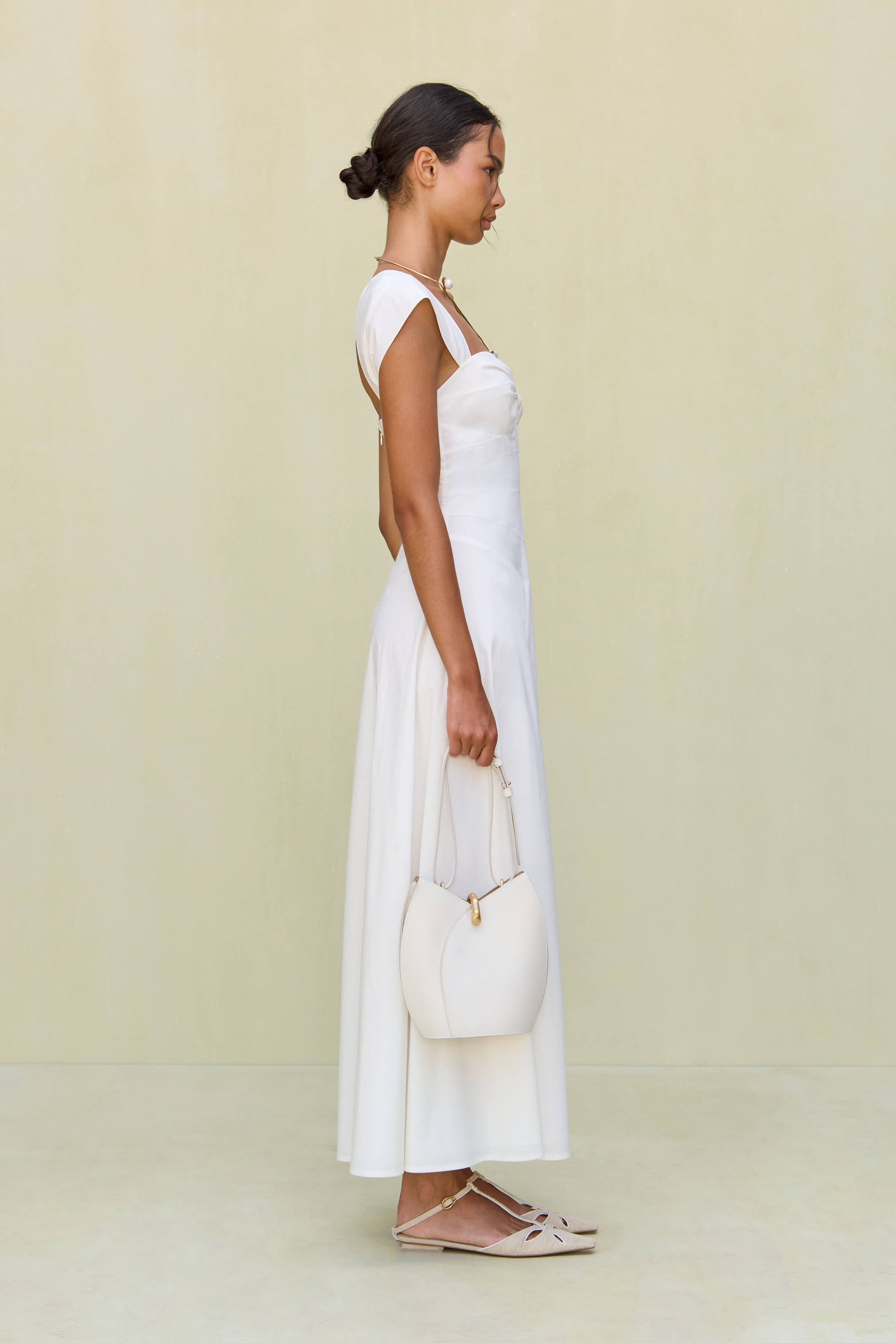 MAGNOLIA DRESS - OPTIC WHITE