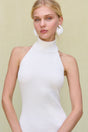 KAYLILAH KNIT DRESS - OFF WHITE