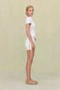LUKA KNIT DRESS - OFF WHITE