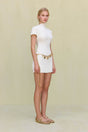 LUKA KNIT DRESS - OFF WHITE
