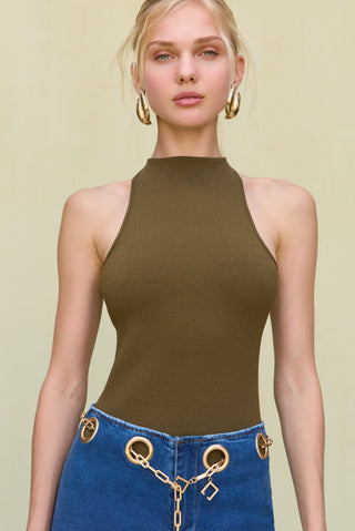 CASSIUS KNIT BODYSUIT - NYMPH
