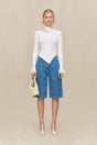 TAYLA KNIT TOP - OFF WHITE