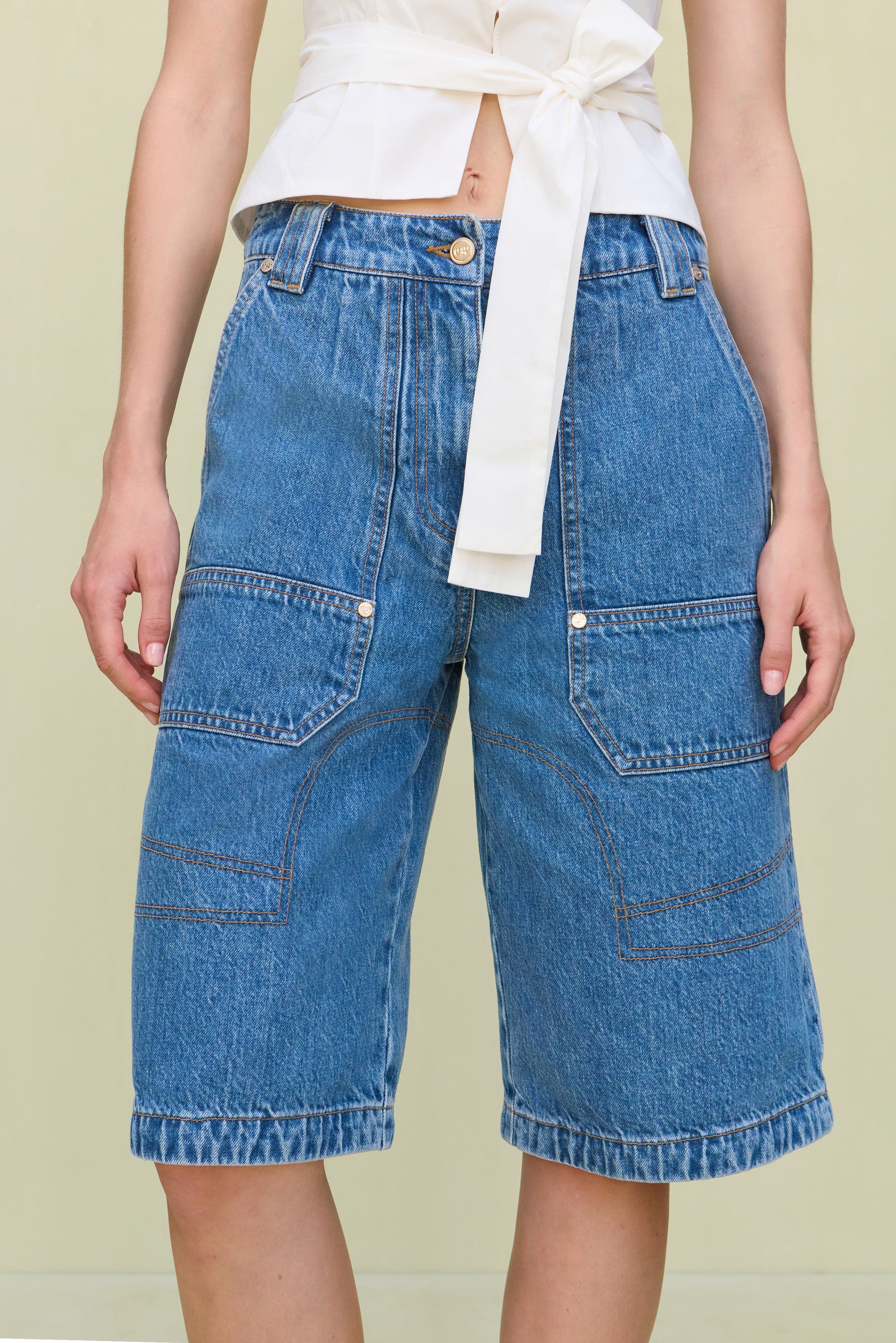 TANAKA SHORT - STONE WASH