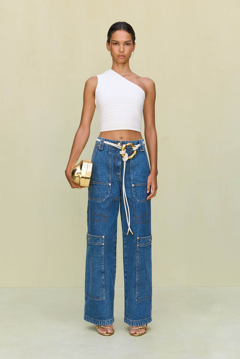 BLAIRE PANT - OFF WHITE
