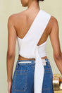 FELICIA KNIT TOP - OFF WHITE