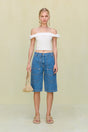 TANAKA SHORT - STONE WASH